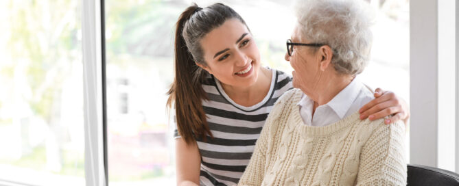 young and older women happy | Mill Valley Affordable Housing | Community Housing Foundation Mill Valley