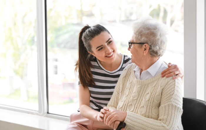 young and older women happy | Mill Valley Affordable Housing | Community Housing Foundation Mill Valley